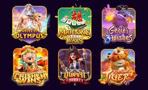 Layar permainan Fa Cai Shen Deluxe menampilkan gulungan, simbol, dan kontrol taruhan